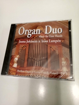 CD Organ Duo Jaana Jokimies & Irina Lampen (UUSI!!) Sis.pk:t