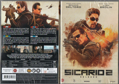 Sicario 2 Soldado	(60 691)	UUSI	-FI-	nordic,	DVD		2018