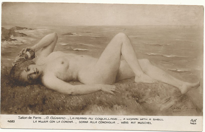 GERARD - Alaston nainen - vanha kortti