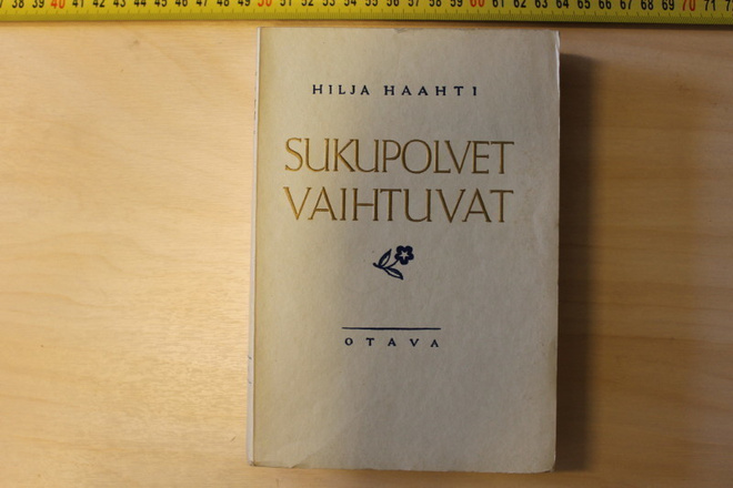 Hilja Haahti: Sukupolvet vaihtuvat 1939
