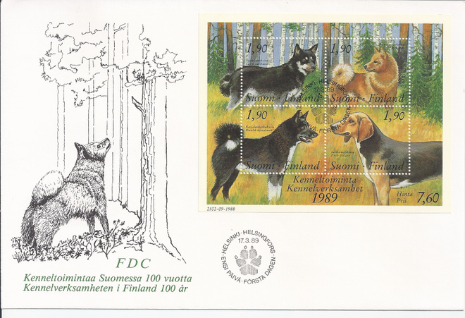 1989  FDC Koirat