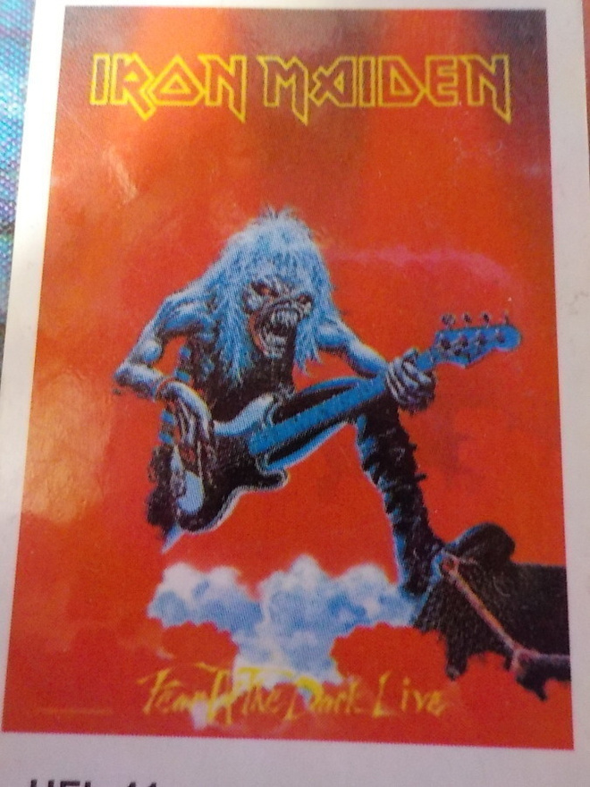 IRON MAIDEN UUSI SEINÄLIPPU