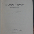 Henry Bordeaux: Salaman valossa, Wsoy 1921. 107 s. - pikkukuva 4