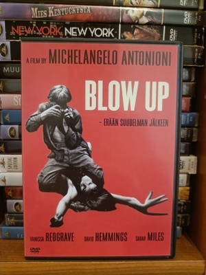 Blow-up - Erään suudelman jälkeen (1966) DVD Suomijulkaisu