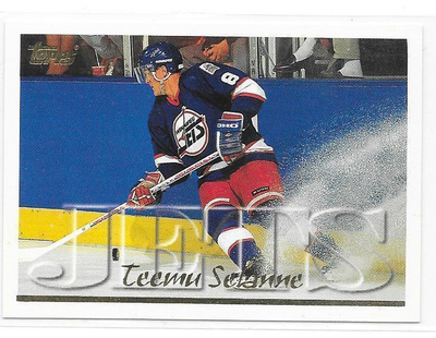 1995-96 Topps #195 Teemu Selänne Winnipeg Jets