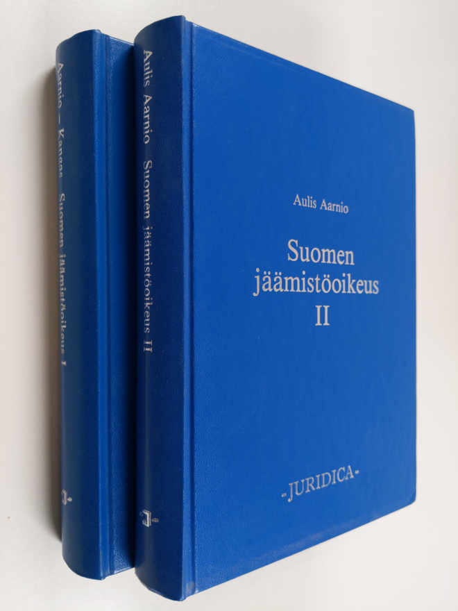 Aulis Aarnio : Suomen jäämistöoikeus 1-2