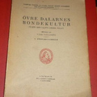 Lars Levander : Övre dalarnes bondekultur 1944 - pikkukuva 1
