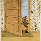 "Onnittelija" - KULKEMATON POSTIKORTTI - pikkukuva 1