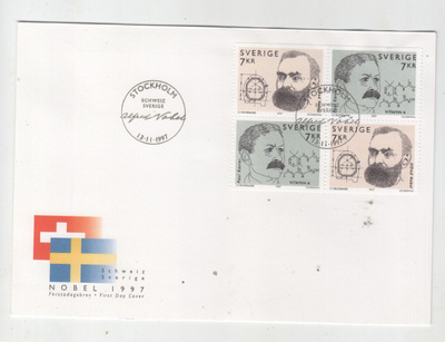 Ruotsi 1997 Novel FDC