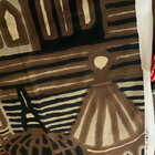 Marimekko ”Kumiseva”Vintage -kangas 150 cm( Katsuji Wakisaka - pikkukuva 2