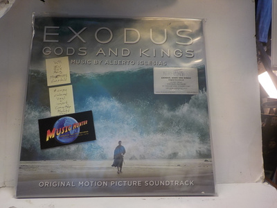 ALBERTO IGLESIAS - EXODUS GODS AND KINGS SOUNDTRACK UUSI LP