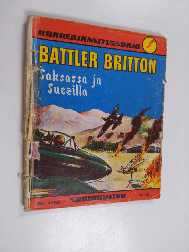 Korkeajännityssarja 4/1959 : Battler Britton Saksassa ja ...