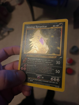 Pokemon kortti shining tyranitar neo destiny