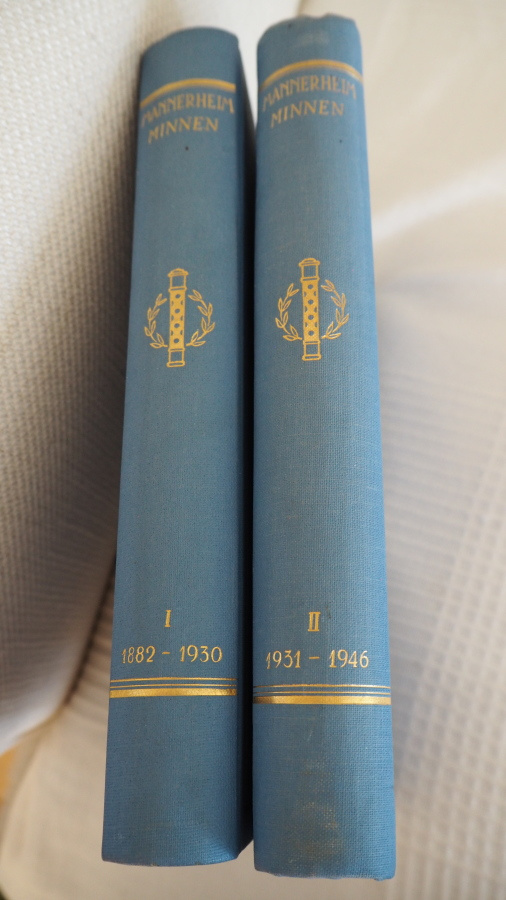 G. MANNERHEIM: Minnen, 1882-1930 ja 1931-1946 (del l ja ll)