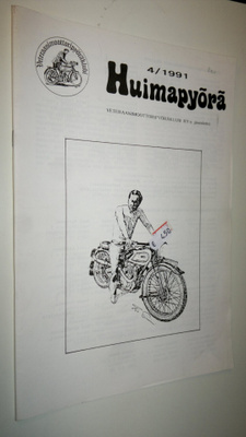 Huimapyörä 4/1991 : Veteraanimoottoripyöräklubi ry:n jäse...