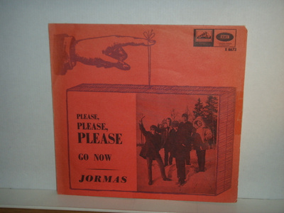 Jormas 7" Please Please Please / Go Now (ps)