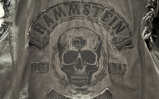 Rammstein farkkuliivi  XL ***UUSI***