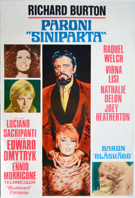 Elokuvajuliste: Paroni "Siniparta" (Raquel Welch)