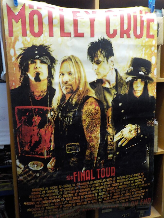 MÖTLEY CRUE THE FINAL TOUR JULISTE