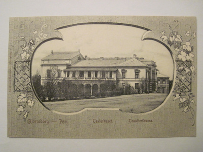 VANHA Postikortti Pori Varhainen HUIPPUKUNTO ennen-1905
