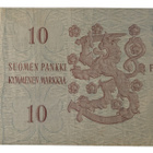 10 Markkaa 1963 ilman Litt A9144532 - pikkukuva 2