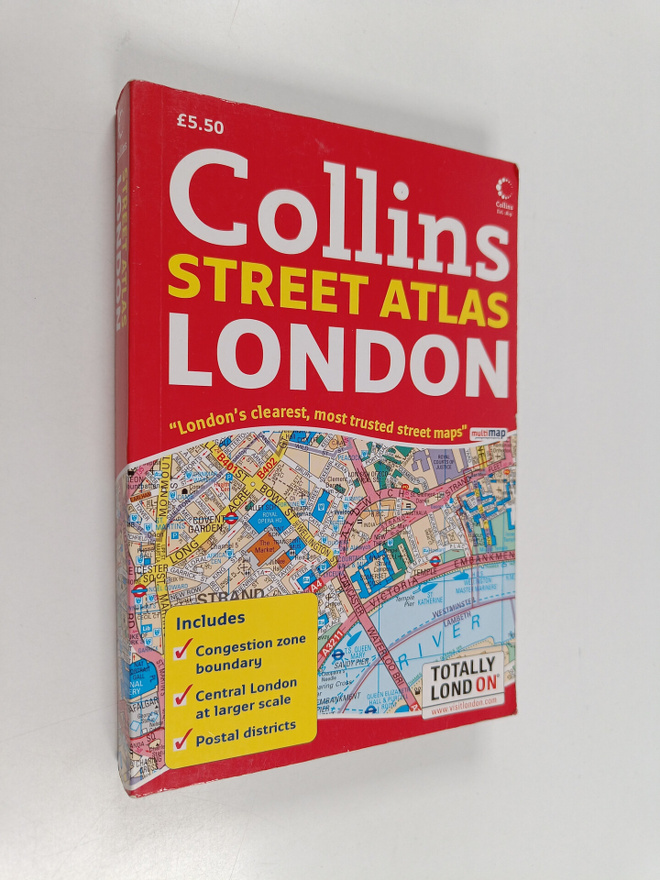 Collins UK : London Street Atlas