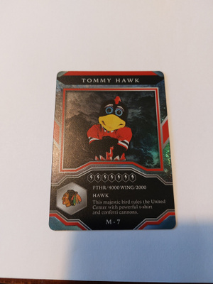 2021-22 Upper Deck MVP Mascot Gaming Cards #M7 Tommy Hawk