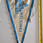Helsinki vintage iso matkailuviiri. Todella vanha harvinaine - pikkukuva 1
