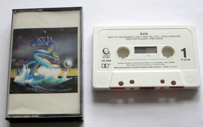 ASIA "1982" C-KASETTI Aor-klassikko John Wetton & Co