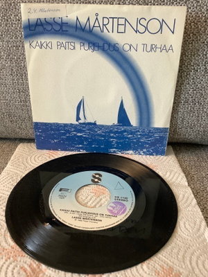 LASSE MÅRTENSON:KAIKKI PAITSI PURJEHDUS... 7" PS. (SINGLE)