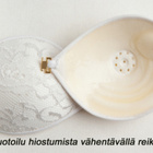 Olkaimettomat silikonirintaliivit, koko A valkea tai beige - pikkukuva 3