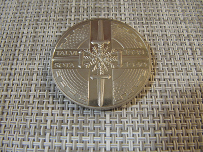 Kunnia Isänmaa .Talvisota 1939-1940 mitali.