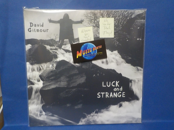 DAVID GILMOUR - LUCK AND STRANGE UUSI HOL 2024 LP