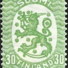 1925 M-17 Saarinen 30 p kellanvihreä HR ** LaPe 114 a A W 2 - pikkukuva 1