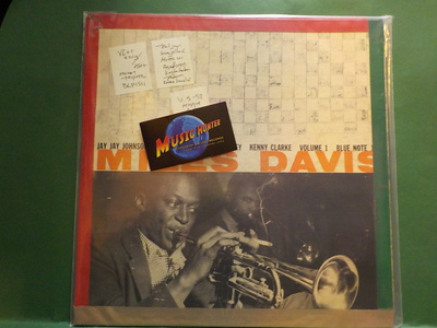MILES DAVIS - VOLUME 1 VG++/VG++ U.S -58 2ND PRESS LP