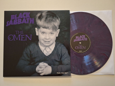 Black Sabbath – The Omen LP Värivinyyli Ozzy Osbourne