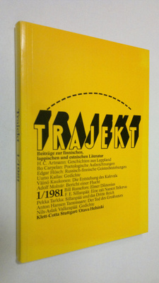 Trajekt 1/1981 : Beiträge zur finnischen lappischen und e...