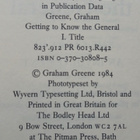Graham Greene - Getting to Know the General (hardcover) - pikkukuva 2