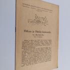 Hilja Maria Niku : Suomen opettajain raittiusliitto : Kan... - pikkukuva 1