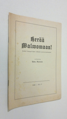 Urho Muroma : Herää valvomaan n:o 9/1956