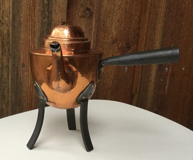 jalallinen kupari pannu kork. 21cm
