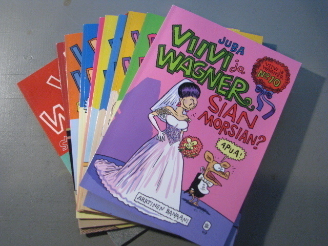 VIIVI JA WAGNER 1 - 11 + Juhlakirja + muut