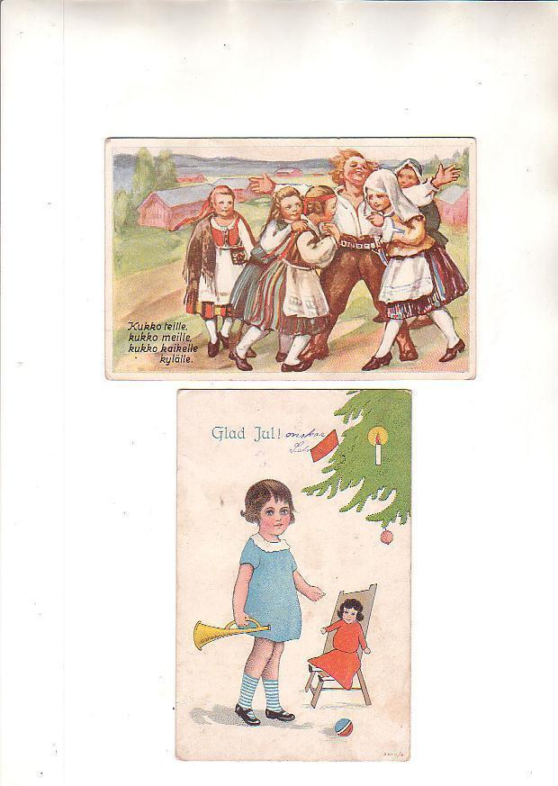 Kukko teille, Kukko meille , ja Lapsi ,  Glad Jul.