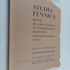 Studia Fennica 3 - pikkukuva 1