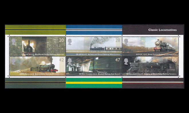 Iso-Britannia 2174-9BL18 ** Höyryvetureita (2004)