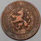 Netherlands. 1 cent 1901. - pikkukuva 1