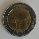 3 kpl Italia 500 liiraa1982 P, 1983 R & 1985 R, 4 kuvaa - pikkukuva 1