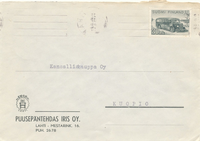 Firmakuori PUUSEPÄNTEHDAS IRIS OY  LAHTI