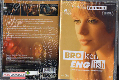(UUTUUS) broken english (60 731) UUSI -FI- DVD marianne fa