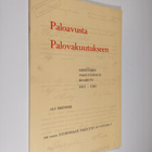 Alf Brenner : Paloavusta palovakuutukseen : Keskinäinen v... - pikkukuva 1